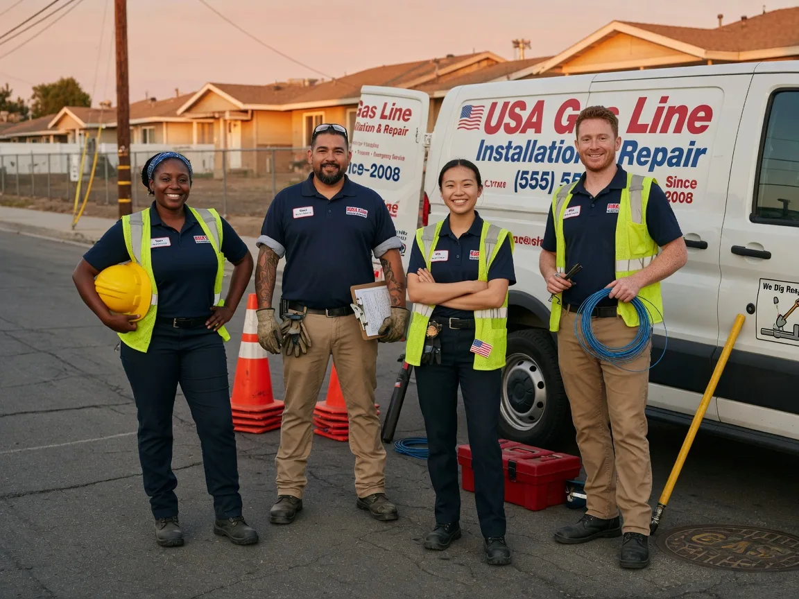 Gas Line Installation company in Spraggs, PA